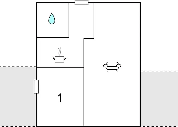 別荘 1 Bedroom In *